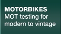 Motorbikes MOT Button