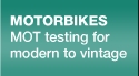 Motorbikes MOT Button